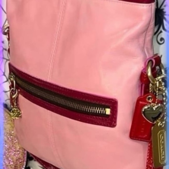 Coach Two-Tone Pink Crossbody Bag - Picture 11 of 14